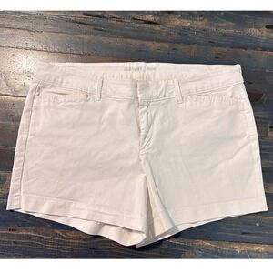 Old Navy White Pixie Shorts Size 10 Nautical Coastal Summer